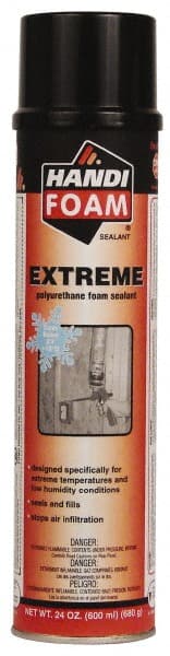Fomo Products Inc. - 24 oz Tube Yellow Polyurethane Foam - -200 to 200°F Operating Temp, 5 to 10 min Tack Free Dry Time, 24 hr Full Cure Time - Exact Tooling