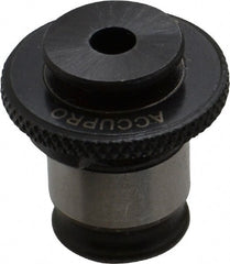 Accupro - 6mm Tap Shank Diam, 4.9mm Tap Square Size, M5, M6 & M8 Tap, #1 Tapping Adapter - 0.2756" Projection, 0.6693" Tap Depth, 28.5mm OAL, 19mm Shank OD, Series WE 1 - Exact Tooling