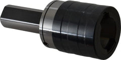 Accupro - 1" Straight Shank Diam Tension & Compression Tapping Chuck - 1/4 to 7/8" Tap Capacity, 2.519" Projection, Size 2 Adapter, Quick Change - Exact Tooling