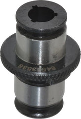 Accupro - 0.381" Tap Shank Diam, 0.286" Tap Square Size, 3/8" Tap, #1 Tapping Adapter - 0.276" Projection, 0.5118" Tap Depth, 25.5mm OAL, 19mm Shank OD, Through Coolant, Series WE 1 KP - Exact Tooling