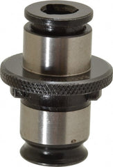 Accupro - 0.323" Tap Shank Diam, 0.242" Tap Square Size, 7/16" Tap, #1 Tapping Adapter - 0.276" Projection, 0.5118" Tap Depth, 25.5mm OAL, 19mm Shank OD, Through Coolant, Series WE 1 KP - Exact Tooling