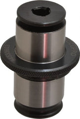 Accupro - 0.381" Tap Shank Diam, 0.286" Tap Square Size, 3/8" Tap, #2 Tapping Adapter - 0.433" Projection, 0.7874" Tap Depth, 40mm OAL, 31mm Shank OD, Through Coolant, Series WE 2 KP - Exact Tooling