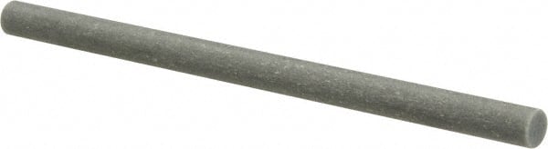 Value Collection - Round, Ceramic Fiber Finishing Stick Rod - 2" Long x 1/8" Width, 220 Grit, Very Fine Grade - Exact Tooling