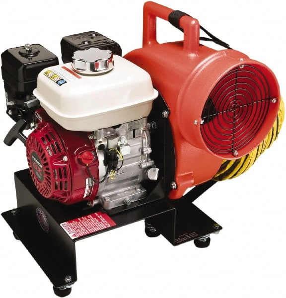 Allegro - 8" Inlet, Gas Centrifugal Blower - 3.5 hp, 750 to 1,600 CFM (Free Air) - Exact Tooling