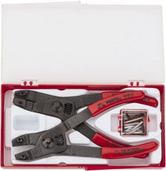 Proto - 2 Piece, Retaining Ring Pliers Set - 6-1/4" OAL - Exact Tooling