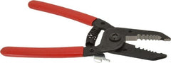 Proto - 20 to 10 AWG Capacity Wire Stripper - 6-1/16" OAL, Plastisol Handle - Exact Tooling