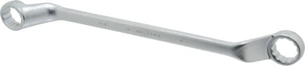 Proto - 15/16" x 1" 12 Point Offset Box Wrench - Double End, 14" OAL, Steel, 60° Offset - Exact Tooling