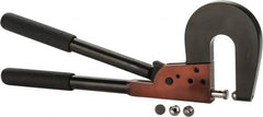 US Airtool - 3" Yoke Hand Rivet Squeezer - 3/32 to 5/32" Capacity - Exact Tooling