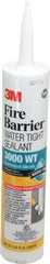 3M - 10.1 oz Cartridge Gray RTV Silicone Joint Sealant - 14 to 230°F Operating Temp, Series 3000WT - Exact Tooling