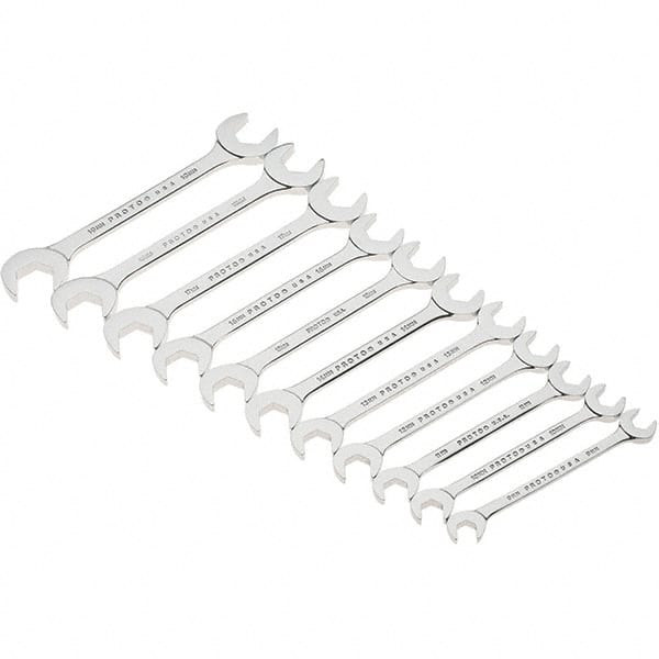 Proto - 3/8", Chrome Finish, Open End Wrench - Exact Tooling