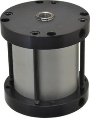 Parker - 3" Stroke x 3" Bore Double Acting Air Cylinder - 1/4 Port, 5/8-18 Rod Thread, -10 to 200°F - Exact Tooling