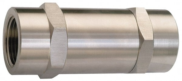 Ham-Let - 1" Stainless Steel Check Valve - Inline, FNPT x FNPT, 2,000 WOG - Exact Tooling