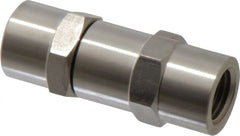 Ham-Let - 1/4" Stainless Steel Check Valve - Inline, FNPT x FNPT, 3,000 WOG - Exact Tooling