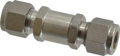 Ham-Let - 3/8" Stainless Steel Check Valve - Inline, Comp x Comp, 3,000 WOG - Exact Tooling