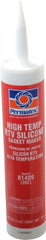 Permatex - 11 oz Cartridge Red RTV Silicone Gasket Sealant - -65 to 600°F Operating Temp, 24 hr Full Cure Time - Exact Tooling