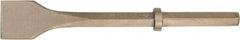 Ampco - 2-1/2" Head Width, 18" OAL, 3/4" Shank Diam, Chisel - Hex Drive, Hex Shank - Exact Tooling