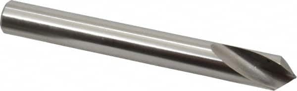 Guhring - 12mm Body Diam, 90°, 102.11mm OAL, High Speed Steel Spotting Drill - Exact Tooling