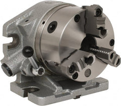 Phase II - 24 Position, 6" Chuck, Super Indexing Spacer - 5-1/8" High Centerline, 1.73" Chuck Through Hole - Exact Tooling