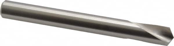 Guhring - 3/8" Body Diam, 120°, 89mm OAL, High Speed Steel Spotting Drill - Exact Tooling