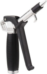Coilhose Pneumatics - 150 Max psi High Volume Safety Nozzle Pistol Grip Blow Gun - 1/4 NPT, Aluminum - Exact Tooling