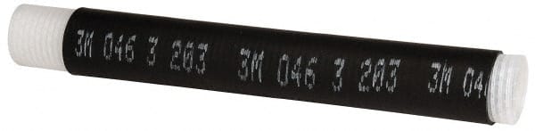 3M - 305mm Long, 2:1, EPDM Rubber Cold Shrink Electrical Tubing - Black - Exact Tooling