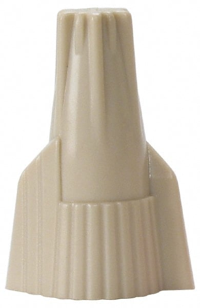 3M - 2, 20 to 3, 10 AWG, 600 Volt, Flame Retardant, Wing Twist on Wire Connector - Tan, 221°F - Exact Tooling