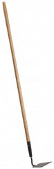 PRO-SOURCE - 6-1/4" Wide Square Steel Hoe - 48" Long Wood Straight Handle - Exact Tooling