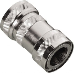 Vikan - 3/4 Garden Hose Coupler - Stainless Steel, Quick Disconnect Connector - Exact Tooling