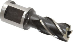 Milwaukee Tool - 9/16" Diam x 1" Deep High Speed Steel Annular Cutter - Exact Tooling