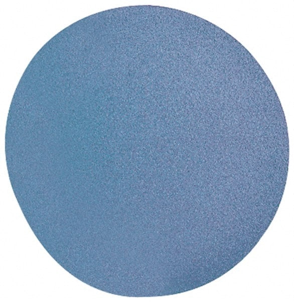Merit Abrasives - 12" Diam, 36 Grit Zirconia Alumina PSA Disc - Exact Tooling