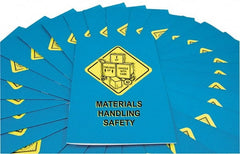 Marcom - Materials Handling Safety Training Booklet - English and Spanish, Safety Meeting Series - Exact Tooling