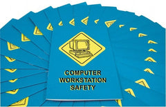 Marcom - Computer Workstation Safety Training Booklet - English, Safety Meeting Series - Exact Tooling