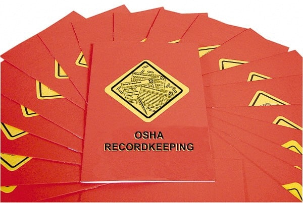 Marcom - OSHA Record Keeping Training Booklet - English and Spanish, Regulatory Compliance Series - Exact Tooling