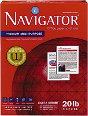 Navigator - White Copy Paper - Use with Laser Printers, Copiers, Fax Machines, Multifunction Machines - Exact Tooling