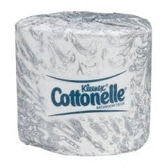 Kleenex - 4" Sheet Width, Standard Roll Toilet Tissue - 506 Sheets per Roll, 2 Ply, White, Recycled Fiber - Exact Tooling