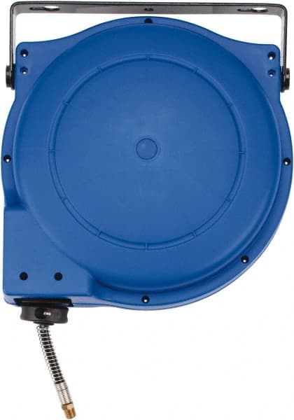 PRO-SOURCE - 33' Spring Retractable Hose Reel - 180 psi, Hose Included - Exact Tooling