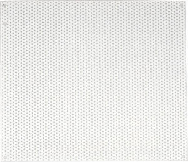 Cooper B-Line - 12-7/8" OAW x 14-7/8" OAH Powder Coat Finish Electrical Enclosure Perforated Panel - 16" x 14" Box, 16 Gauge Steel, Use with 161410-12CHC/16146-12CHC/16146-12CHCS/16148-12CHC - Exact Tooling