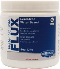 Worthington - 8 Ounce Sterling Water Soluble Flux - Plastic Container - Exact Tooling