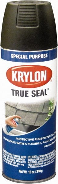 Krylon - 12 oz Can Rubberized Coating Black Sealer - Exact Tooling