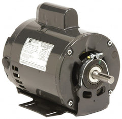 US Motors - TEAO Enclosure, No Thermal Protection, 1,725 RPM, 208-230/460 Volt, 60 Hz, Three Phase Standard Efficient Motor - Size 56 Frame, Cradle/Stud Mount, 1 Speed, Ball Bearings, 3/1.5 Full Load Amps, B Class Insulation, Reversible - Exact Tooling