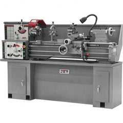 Jet - 13" Swing, 40" Between Centers, 230 Volt, Single Phase Bench Lathe - 5MT Taper, 2 hp, 70 to 2,000 RPM, 1-1/2" Bore Diam, 32" Deep x 47" High x 71" Long - Exact Tooling