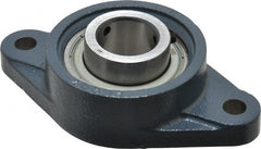 Value Collection - 6-1/8" OALBall Bearing Pillow Block - Cast Iron - Exact Tooling