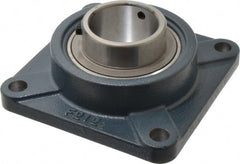Value Collection - 6-7/8" OALBall Bearing Pillow Block - Cast Iron - Exact Tooling
