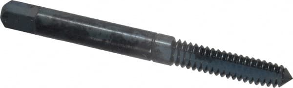 Balax - 4 Flutes, 0.7900 Inch Thread Length, 1/4-20 UNC, Nitride Oxide Coating, High Speed Steel, Cleanout Tap - 2-1/2 Inch Overall Length, 5/16 Inch Square Length, 0.191 Inch Square Size, 0.255 Inch Shank Diameter, Modified Bottoming - Exact Tooling