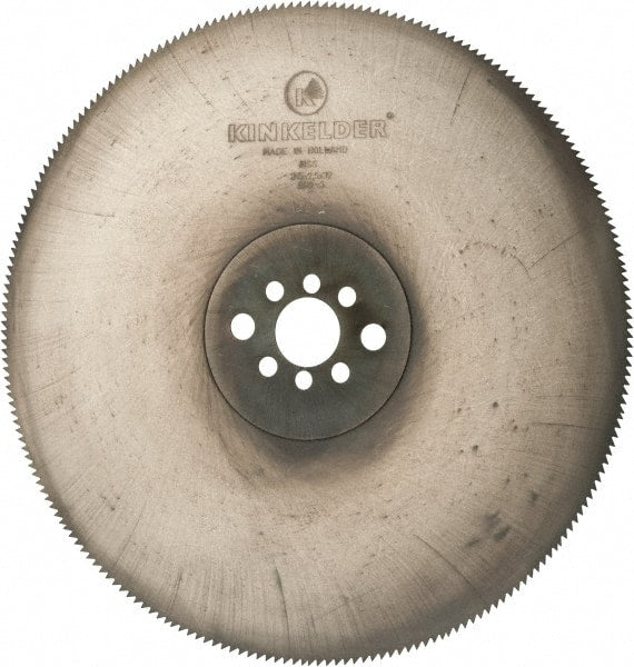Kinkelder Saw - 315mm Blade Diam, 160 Teeth, High Speed Steel Cold Saw Blade - 32mm Arbor Hole Diam, 2.5mm Blade Thickness - Exact Tooling