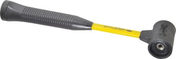 NUPLA - 1 Lb Head 1-1/2" Face Composite Nonmarring Hammer without Faces - Fiberglass Handle - Exact Tooling