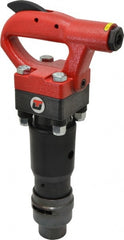 Universal Tool - 2,300 BPM, 3 Inch Long Stroke, Pneumatic Chipping Hammer - 26 CFM Air Consumption, 3/8 NPT Inlet - Exact Tooling