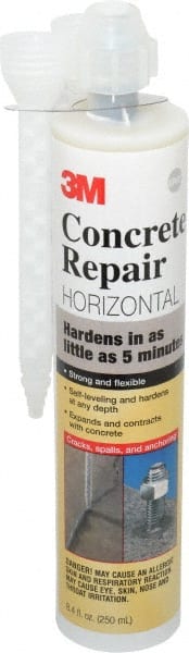 3M - 8.4 oz Cartridge Gray Urethane Filler/Repair Caulk - -60 to 250°F Operating Temp, 4 min Tack Free Dry Time, 1 hr Full Cure Time, Series 600 - Exact Tooling