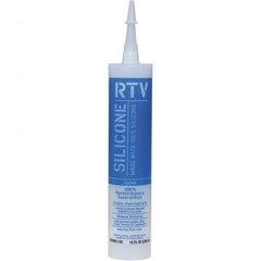 White Lightning - 10 oz Tube Clear RTV Silicone Sealant - 5 to 7 Days Full Cure Time - Exact Tooling