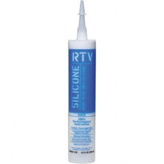 White Lightning - 10 oz Tube White RTV Silicone Sealant - 5 to 7 Days Full Cure Time - Exact Tooling